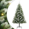 vidaXL &Aacute;rbol de Navidad Artificial Plegable con Nieve Esponjosa 180 cm