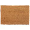 vidaXL Felpudo de fibra de coco natural 50x80 cm