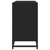 vidaXL Mueble ba&ntilde;o para lavabo madera ingenier&iacute;a negro 65 x 33 x 60 cm