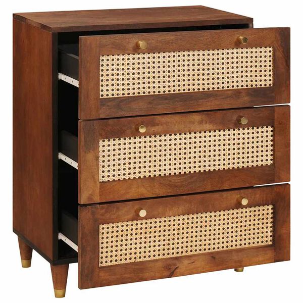 vidaXL Gabinetes y taquillas de almacenamiento Marrón