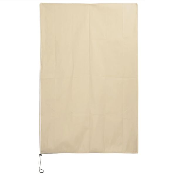 vidaXL Cubiertas para plantas con cremallera 4 uds 70 g/m&sup2; 1x1,55 m