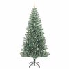 vidaXL &Aacute;rbol de Navidad Artificial Nevado con Luz LED Verde y 240 cm