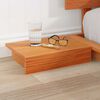 vidaXL Estructura de cama Marr&oacute;n 200 x 200 cm Madera