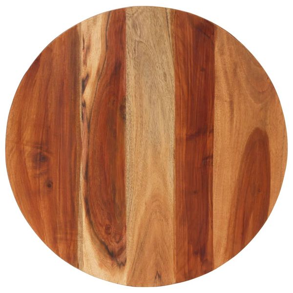 vidaXL Tablero de mesa redonda madera maciza de acacia 15-16 mm 60 cm