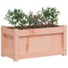 vidaXL Jardinera madera maciza de abeto Douglas 60x31x31 cm