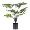 Emerald Planta artificial Philodendron con macetero 60 cm