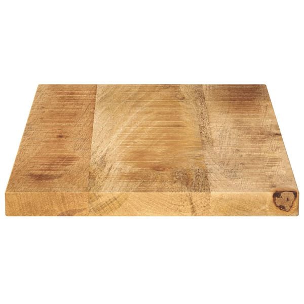vidaXL Tablero de mesa rectangular madera mango rugosa 40x30x3,8 cm
