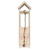 vidaXL Parque infantil de exterior de madera maciza de pino