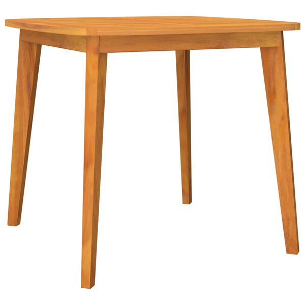 vidaXL Juego de comedor de jard&iacute;n 5 piezas madera maciza de acacia