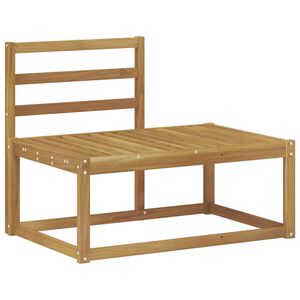 vidaXL Sof&aacute; de esquina exterior Blanco 91 x 63 x 73 cm