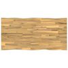 vidaXL Tapa de Mesa Live Edge 120 x 60 x 3,2 cm Rectangular