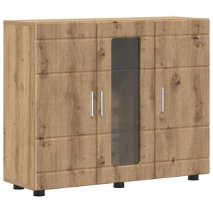 vidaXL Armario de Madera Roble artesanal 88,5 x 30,5 x 73 cm