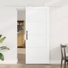 vidaXL Puerta Corredera ORKDAL 83 x 202 cm Madera de pino macizo