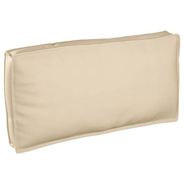 vidaXL Coj&iacute;n Beige 120 x 60 x 12 cm Tela Oxford