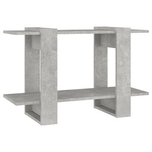 vidaXL Estanter&iacute;a/divisor de espacios gris hormig&oacute;n 80x30x51 cm