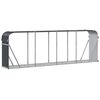 vidaXL Leñero de acero galvanizado gris antracita 300x45x100 cm