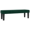 vidaXL Cama box spring con colch&oacute;n terciopelo verde oscuro 200x200 cm