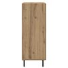 vidaXL Vitrina Roble artesanal 69,5 x 34 x 90 cm Madera contrachapada