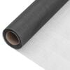 vidaXL Malla mosquitera de fibra de vidrio negra 100x2000 cm
