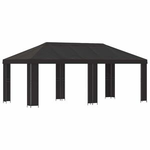 vidaXL Gazebo de Jard&iacute;n 6 x 3 m Gris antracita Poli&eacute;ster y Acero 190