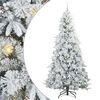 vidaXL &Aacute;rbol de Navidad artificial con ramas articuladas 240 cm