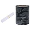 vidaXL Tira de privacidad de PVC, 35 x 0,19 m, aspecto piedra, gris.