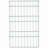 vidaXL Juego de Cercas para Estanque 8 pcs Verde 50 x 80 cm Acero