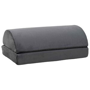 vidaXL Liso Gris 44 x 29 x 17 cm Espuma PU