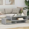 vidaXL Mesa de Caf&eacute; Gris Concreto 105 x 50 x 32,5 cm