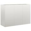 vidaXL Jardinera 120x40x80 cm acero inoxidable