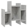 vidaXL Armario auxiliar madera contrachapada gris hormig&oacute;n 60x26x60 cm