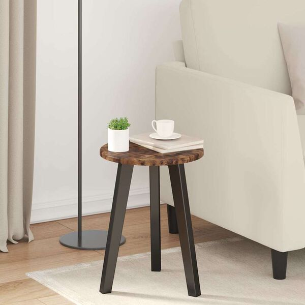 vidaXL Encimera Roble ahumado 30 x 30 x 1,5 cm Madera de ingeniería