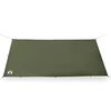 vidaXL Lona de camping impermeable verde oliva 366x306 cm