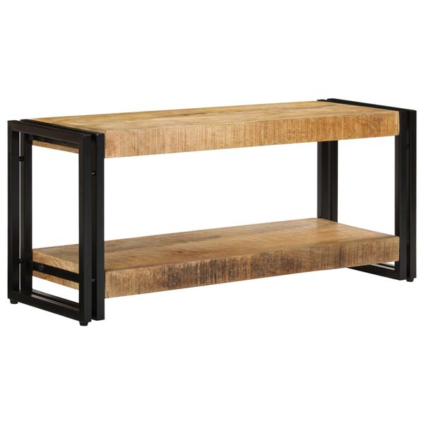 vidaXL Mueble para TV madera maciza de mango 90x30x40 cm
