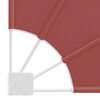 vidaXL Toldo lateral plegable de balc&oacute;n color terracota 140x140 cm