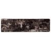 vidaXL Pasillo de alfombra MARSA Negro 80 x 400 cm Poli&eacute;ster y PVC