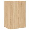 vidaXL Muebles de TV de pared 6 pzas madera de ingenier&iacute;a roble Sonoma