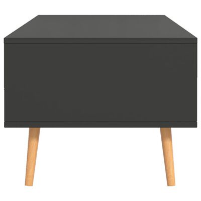 vidaXL Mueble de TV madera de ingeniería gris 100x49,5x43 cm