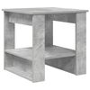 vidaXL Mesa de Caf&eacute; Gris Concreto 51 x 50 x 50 cm Madera de ingenier&iacute;a