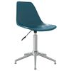 vidaXL Silla de oficina giratoria PP turquesa