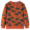 vidaXL Sudadera infantil color teja claro 140