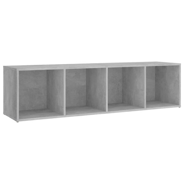 vidaXL Muebles de sal&oacute;n 5 piezas madera ingenier&iacute;a gris hormig&oacute;n