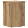 vidaXL Soportes de plantas 2 uds madera roble artisian 20x20x30 cm