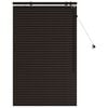 vidaXL Persiana Veneciana Marr&oacute;n Oscuro 70 x 130 cm 35 mm
