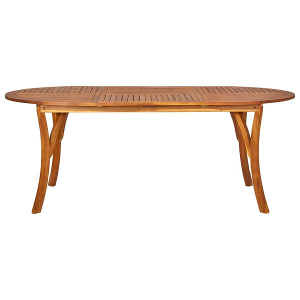 vidaXL Juego de comedor para jard&iacute;n de 7 piezas gris