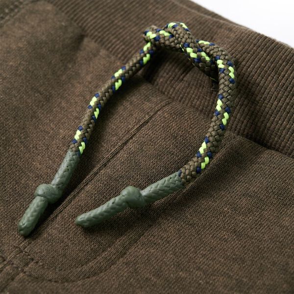 Pantalón de chándal infantil caqui mélange 92