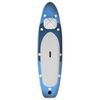 vidaXL Set de tabla de paddle surf hinchable azul marino 360x81x10 cm