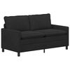 vidaXL Sof&aacute; Negro 156 x 81 x 87,5 cm Terciopelo