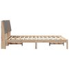 vidaXL Estructura de cama Marr&oacute;n 135 x 190 cm Madera de pino macizo