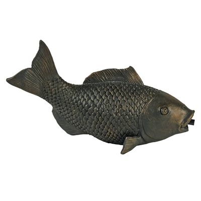 Ubbink Fuente de jardín con chorro y en forma de pez tumbado